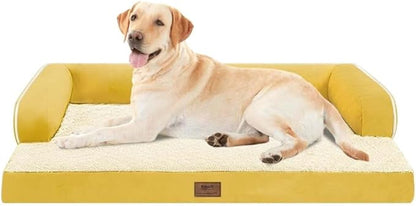 Large Dog Bed Orthopedic Washable | Beds Bolster Pet by Mekiy