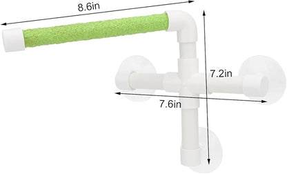 Hypeety Portable Suction Cup Bird Window and Shower Perch Toy - Image 2