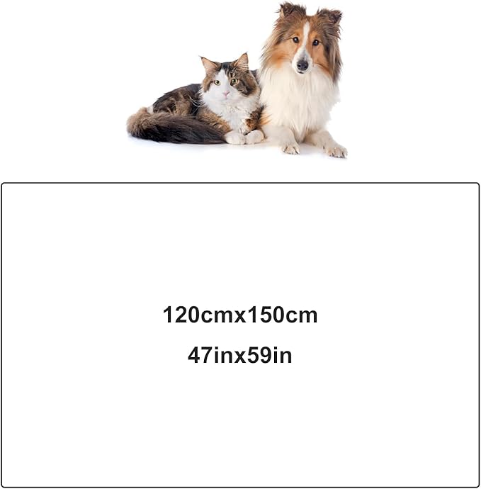 Onarway Dog Blanket Washable for Bed: 2 Packs Dog Blankets 59”x47” - Image 3