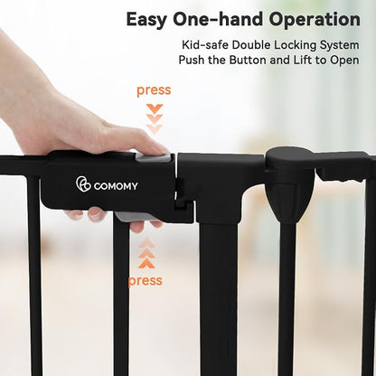 COMOMY 127.8" Extra Wide Baby Gate, Dog Gate - Image 3