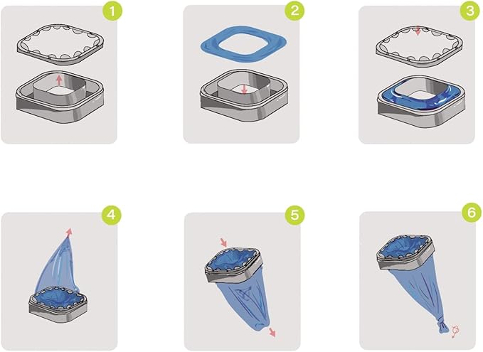 9 Pack Cat Litter Refills Bags Compatible - Image 6