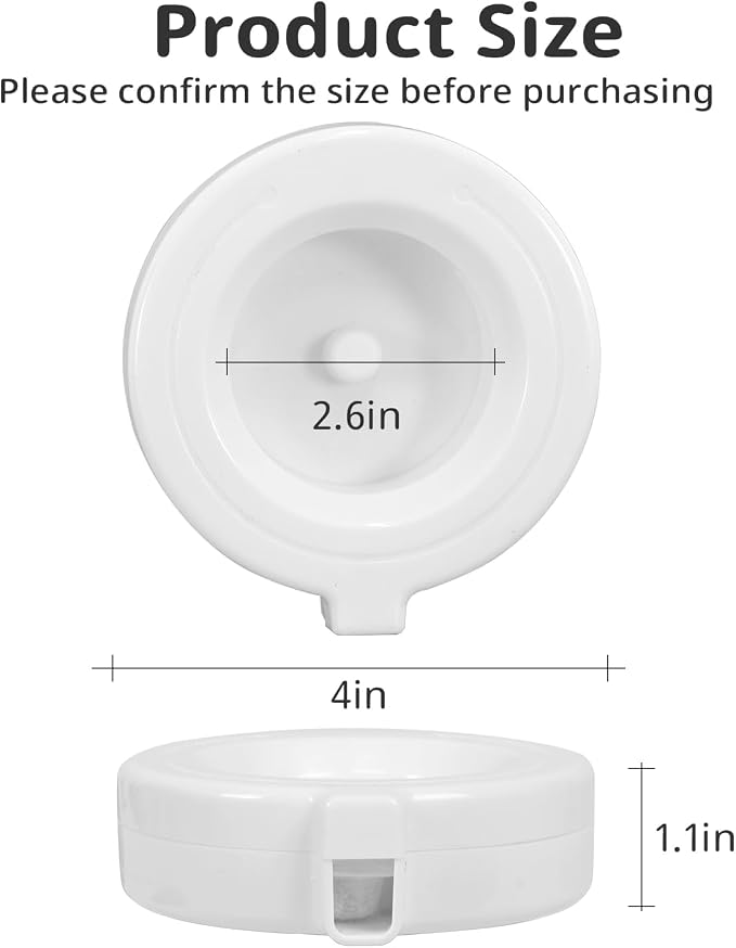 Gravity Pet Water Fountain Filters, Automatic Pet Waterer Replacement Filters - Image 4