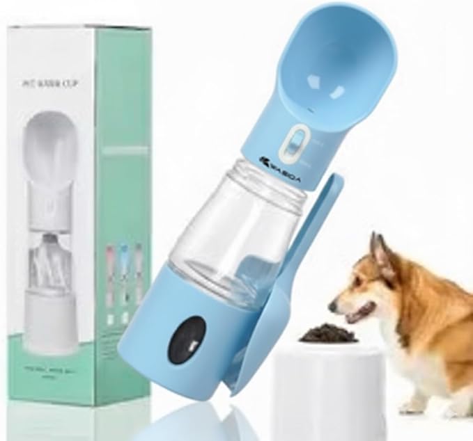 All-in-One Pet Water Bottle by Wasiqallc