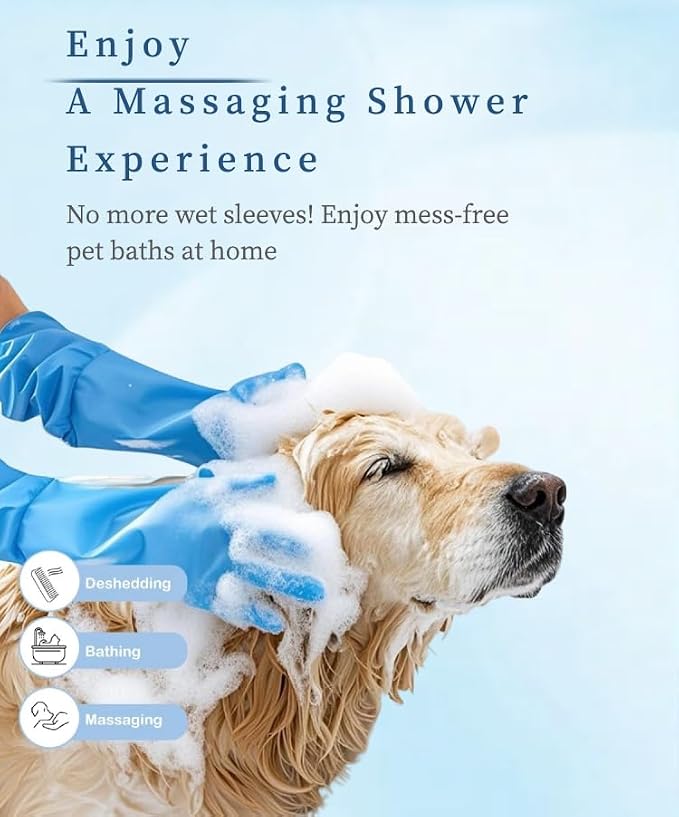 Dog Bathing Gloves - Image 3