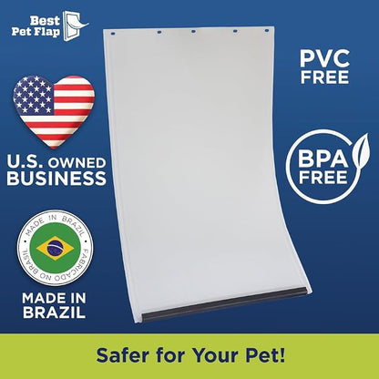 Large Replacement Dog Door Non PVC Flap Fits PetSafe PAC11-11039 - Image 3