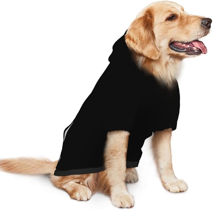 Custom Dog Hoodie Personalized Photo Text Logo Name Dog Clothes, Soft & Warm - Image 3