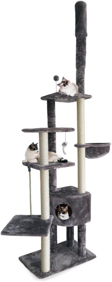 Furhaven 100"-113" Tall Cat Tree by FurHaven