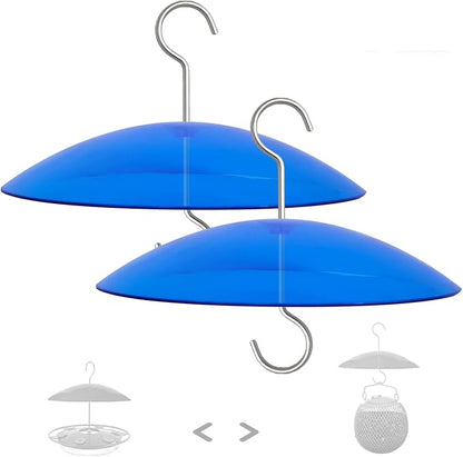 Small Rain Cover for Bird Feeder by Unknown