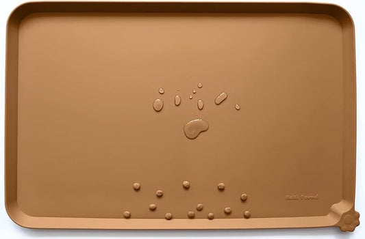Hoki Found XX-Large Non Slip Silicone Pet Food Mats by Hoki+Found