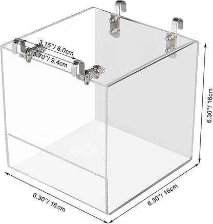 Big Bird Bath Cage, Cleaning Pet Supplies Cockatiel Bird Bathtub - Image 2