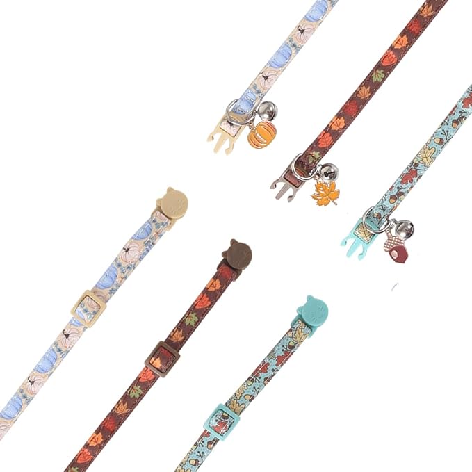 3 Pack Halloween Cat Collar - Image 3