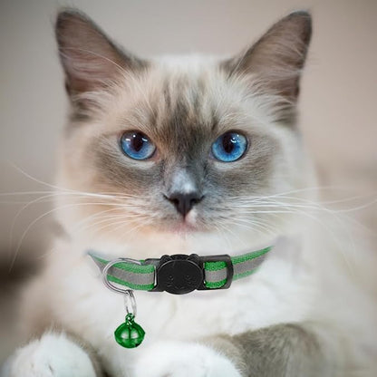 2 Pack Cat Collars Quick Release Reflective Kitten Collar - Image 3