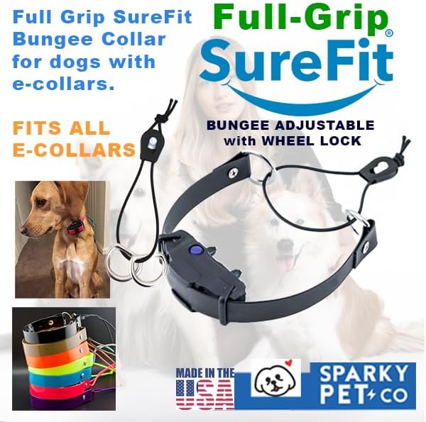 Sparky Pet Co - Surefit ECollar Replacement Strap -Bungee Dog Collar Waterproof - Image 5