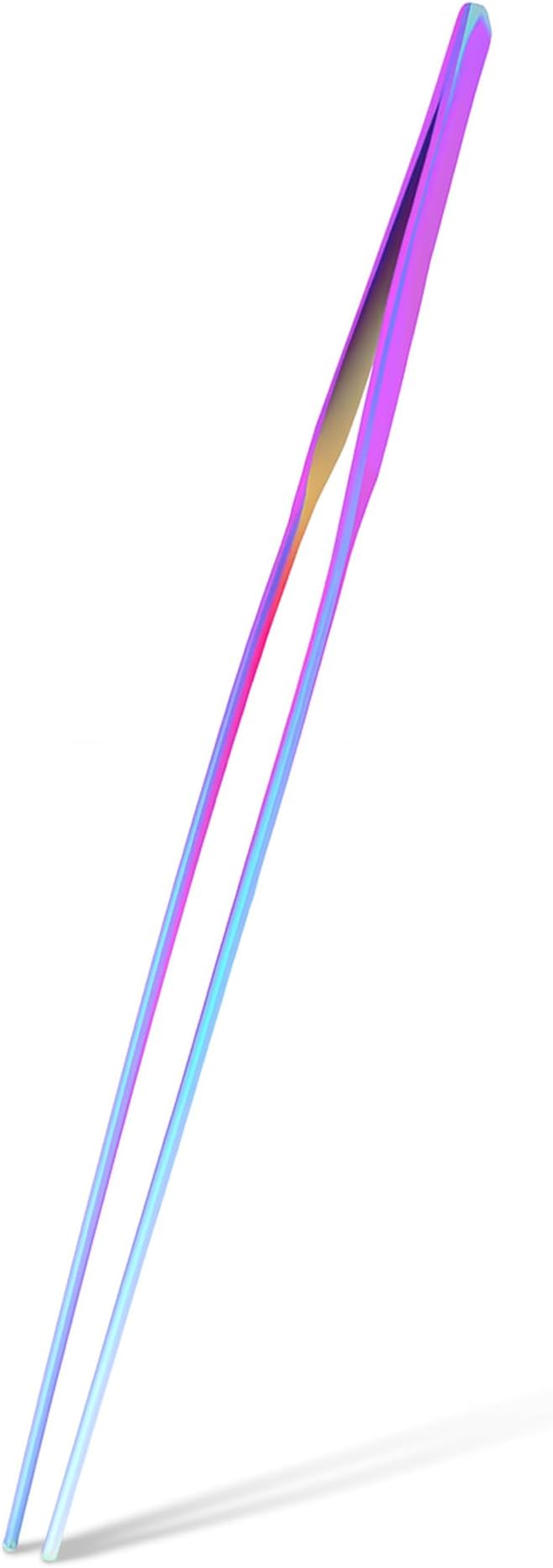 Mandala Crafts 15 Inches Rainbow Stainless Steel Straight Aquarium Tweezers by MandalaCrafts