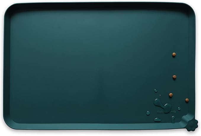 Hoki Found L Silicone Non Slip Pet Food Mats by Hoki+Found