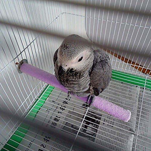 2 Pcs Bird Perch Stand Toy, Random Bird Perch Stand Toy Wood Parrot Grinding - Image 7