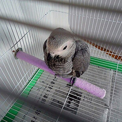 2 Pcs Bird Perch Stand Toy, Random Bird Perch Stand Toy Wood Parrot Grinding - Image 7