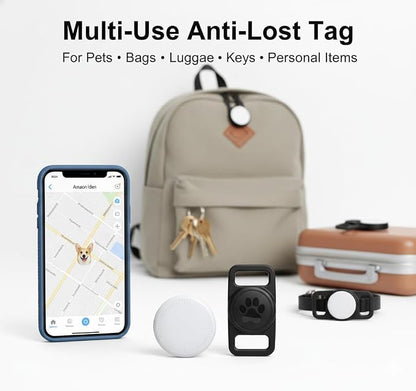 Smart Pet Location Tag with Holder – No Monthly Fee, Compatible with Apple Find - Image 7