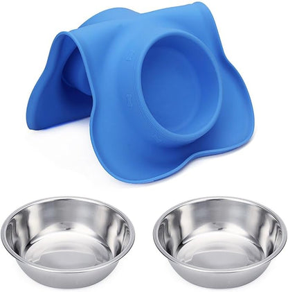 Hubulk Pet Dog Bowls 2 Stainless Steel Dog Bowl - Image 7