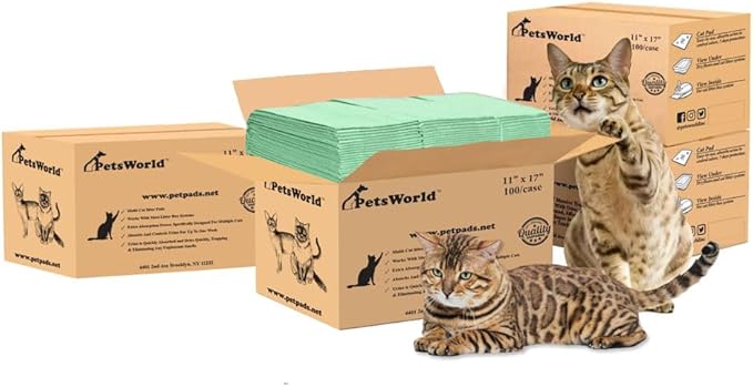 PETSWORLD Multi Cat Pad Refills by PETSWORLDsupplyforpets