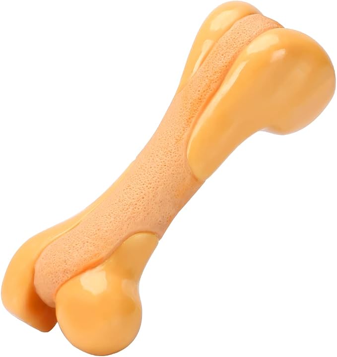 Tikaton Dog Chew Toys for Aggressive Chewers, Chicken Flavor Durable Dog by Tikaton