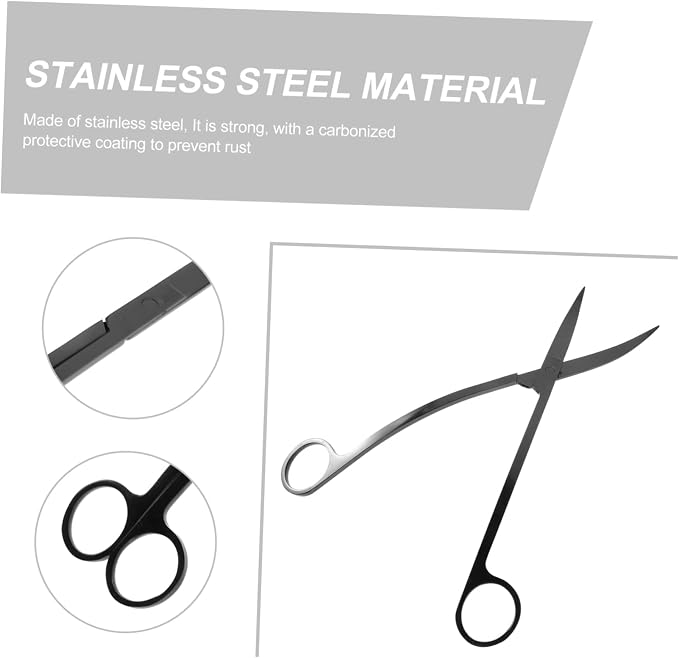 Stainless Steel Aquarium Plant Scissors - Image 7
