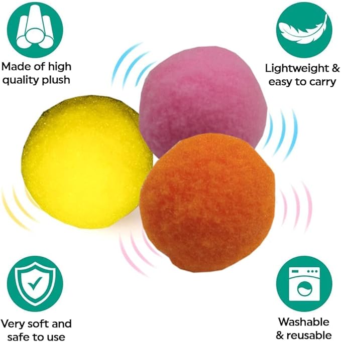 Premium Soft Pom Pom Balls for Kittens - Image 5