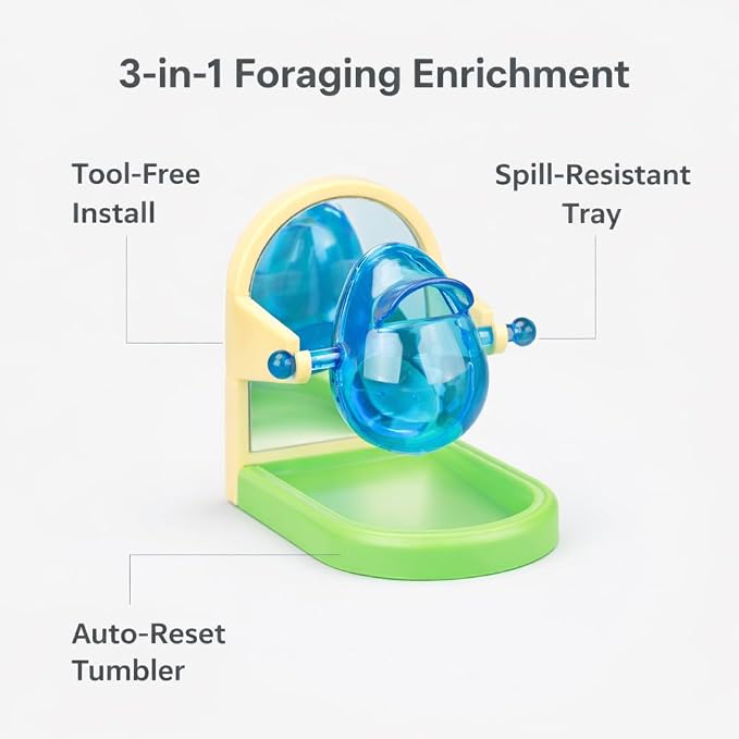 Small Pet Intelligence Growth Rotating Foraging Toy - Image 7