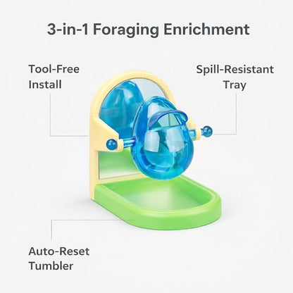 Small Pet Intelligence Growth Rotating Foraging Toy - Image 7