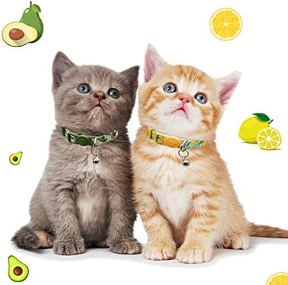azuza 4 Pack Cat Kitten Collar Breakaway - Image 2