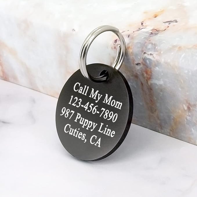 Ultra Joys Custom Personalized Dog ID Tag - Image 3