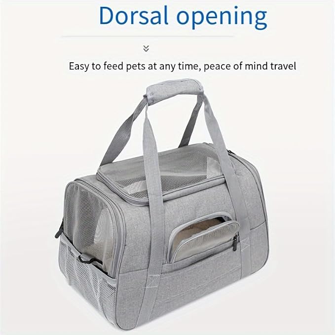Cat Carriers, Dog Carriers, Pet Carriers – Airline-Approved Soft-Sided Bag - Image 6