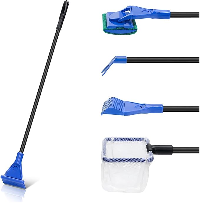 5 in 1 Fish Tank Cleaner Kit Aquarium Cleaning Tools by Unknown