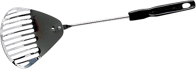 SPOT Chrome Litter Scoop with Long Plastic Handle by SPOT