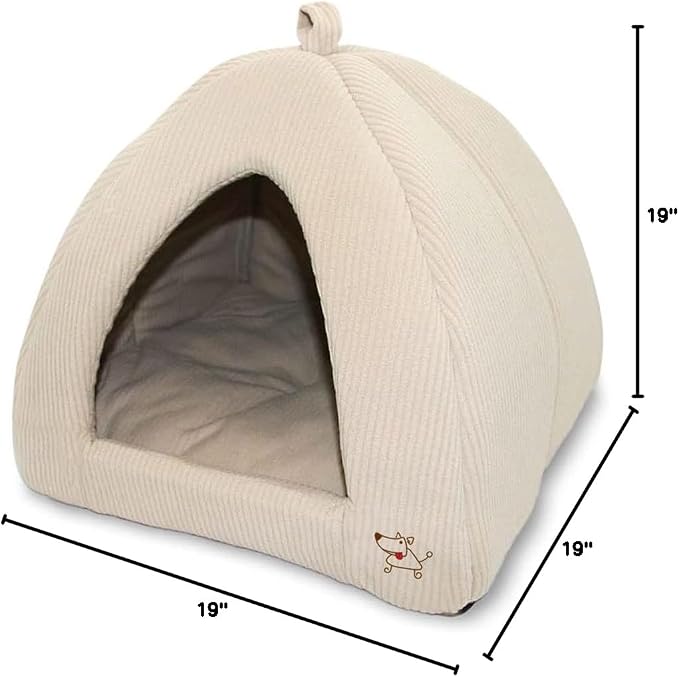 Best Pet Supplies Dog House Bed Crate Mat Tent Indoor Round Soft Plush - Image 4