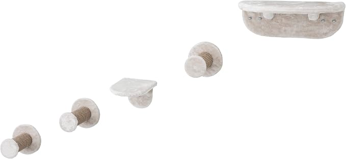 Trixie Wall Mounted Cat Lookout Set – Climbing Shelves by TRIXIE