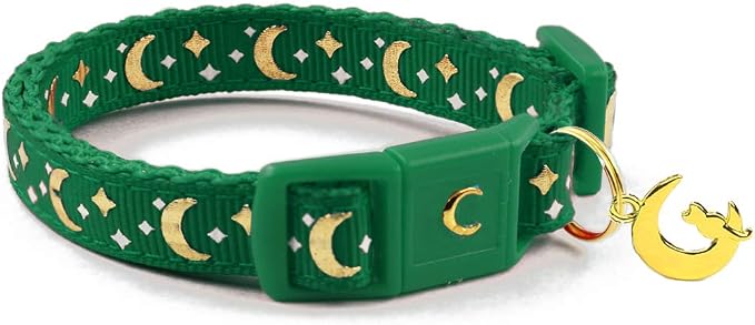 waaag Cat Collars, Safety Breakaway Cat Collar, Glow in The Dark by WAAAG