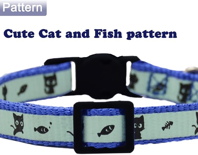 2 Pack Glow in The Dark Cat Collar - Image 4