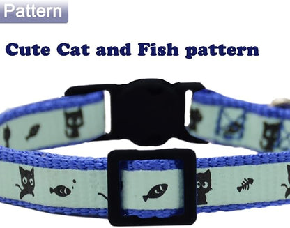 2 Pack Glow in The Dark Cat Collar - Image 4