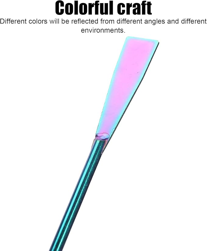 Aquarium Sand Flattener Tool, Double Headed Stainless Steel Spatula, Substrate - Image 3