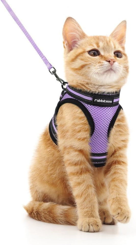 rabbitgoo Cat Harness and Leash Set by rabbitgoo