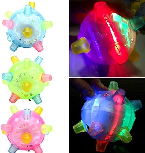 Arinda Jumping Activation Ball for Dogs Flashing Ball Light Sounds Jump - Image 4