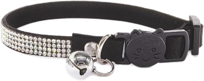 Rhinestone Cat Collar Breakaway Safety Buckle by HAMUSN
