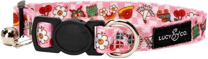 Lucy & Co. Cutie Patootie Breakaway Cat Collar by LucyCo