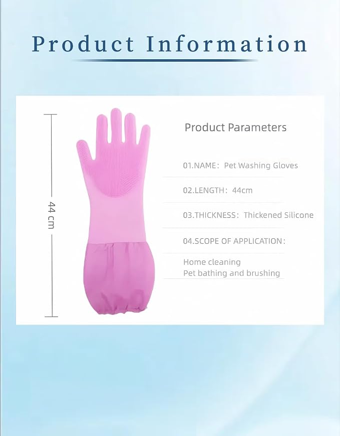 Dog Bathing Gloves - Image 7