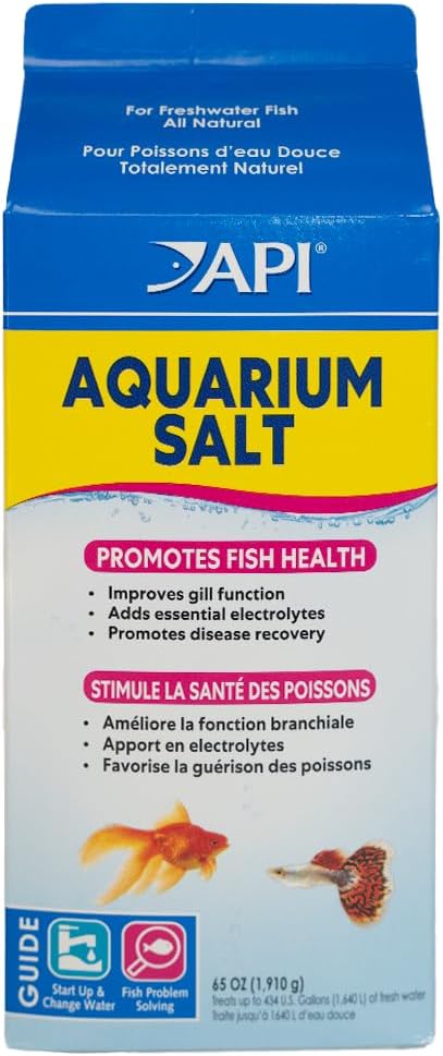 API AQUARIUM SALT Freshwater Aquarium Salt 65-Ounce Box by API