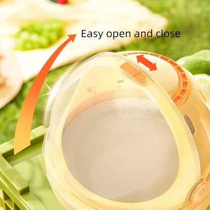 Guinea Pig Carrier Cage with Water Bottle, Portable Hamster Travel Carrier - Image 3