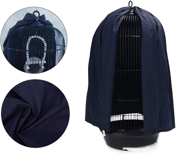 Creative Round Bird Cage Cover Lightweight Breathable Mesh Net - Image 5