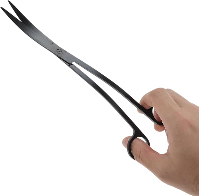 Stainless Steel Aquarium Scissors, Wave Design, Professional Aquaplant - Image 3