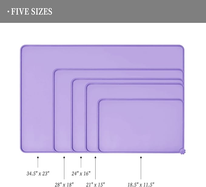 Waterproof Pet Feeding Mat - Image 2